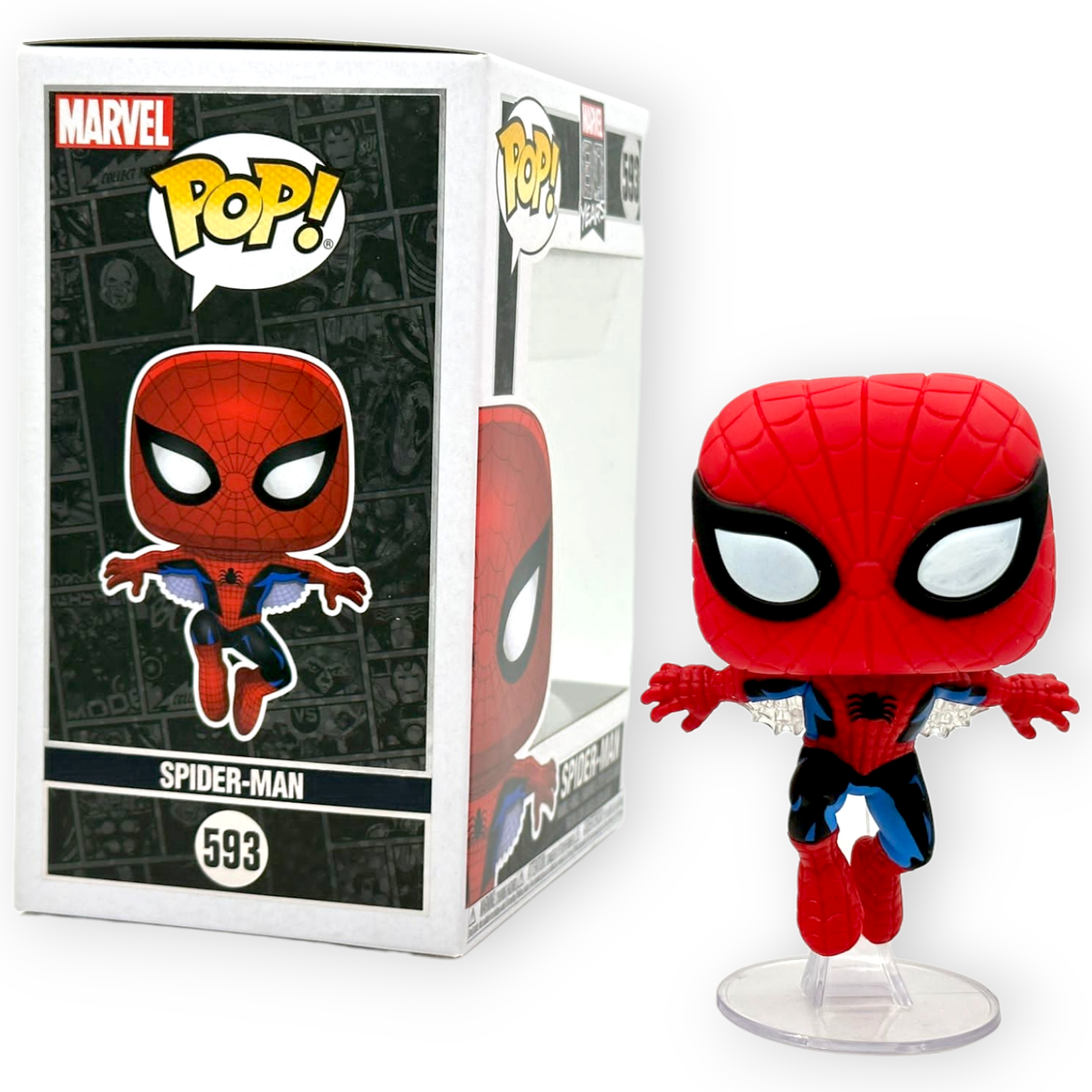 FUNKO POP<80週年>蜘蛛俠(飛天)-NO.593