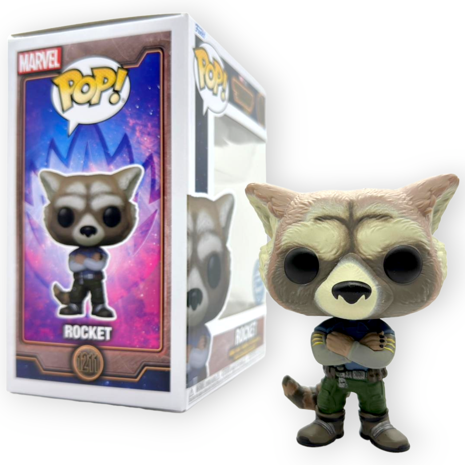 FUNKO POP<銀河守護隊3>火箭浣熊(便服)-NO.1211