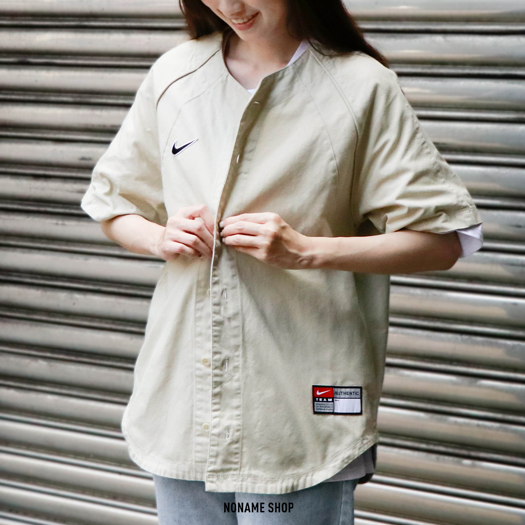 NIKE SB BASEBALL 重磅 棒球襯衫 亞麻色 (男款)