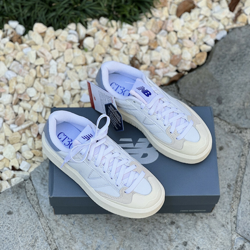 New Balance 302 雲霧藍 寶寶藍 奶油白 白色 皮革 增高 厚底鞋 李知恩 IU同款 CT302OA