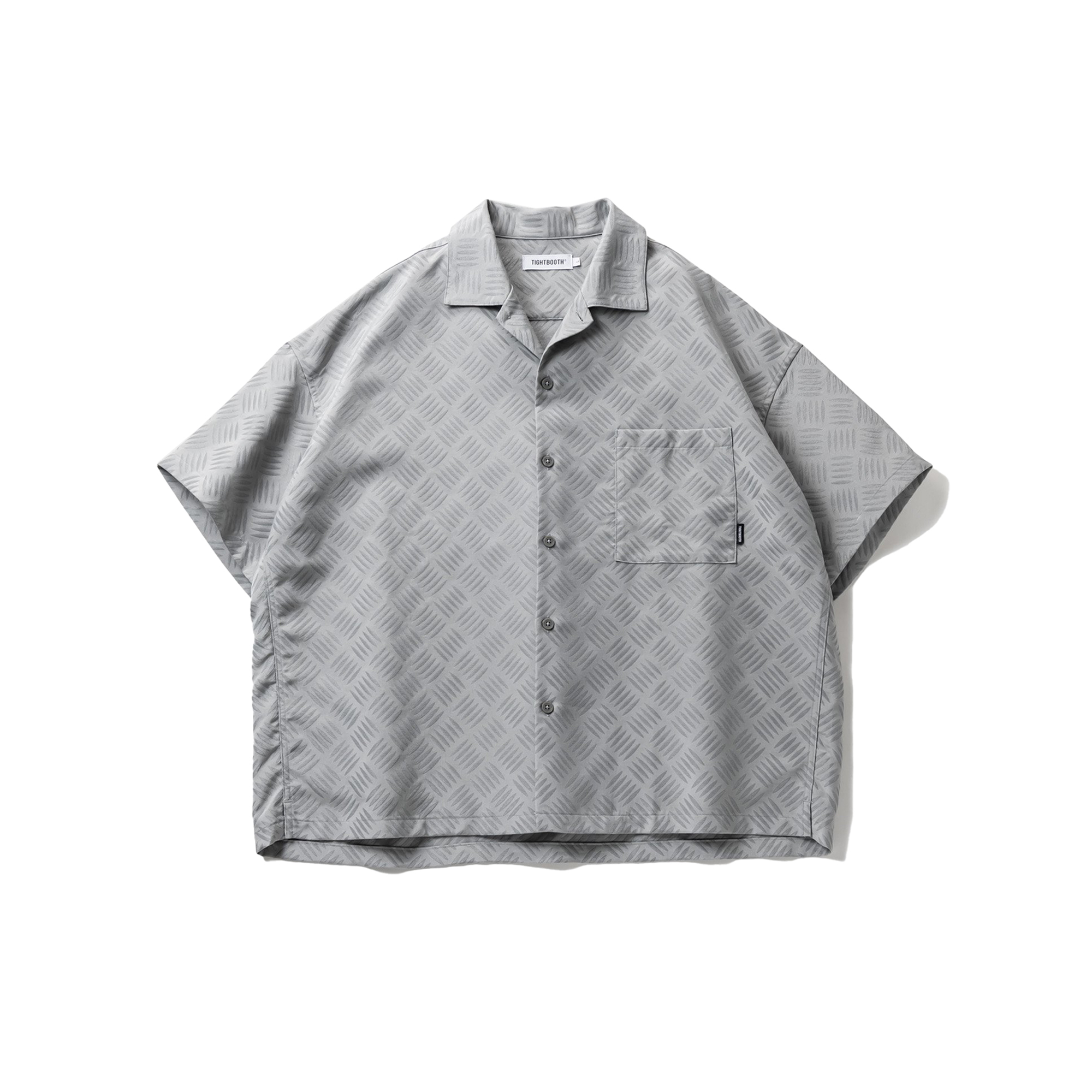 TIGHTBOOTH - Checker Plate Shirt - Gray