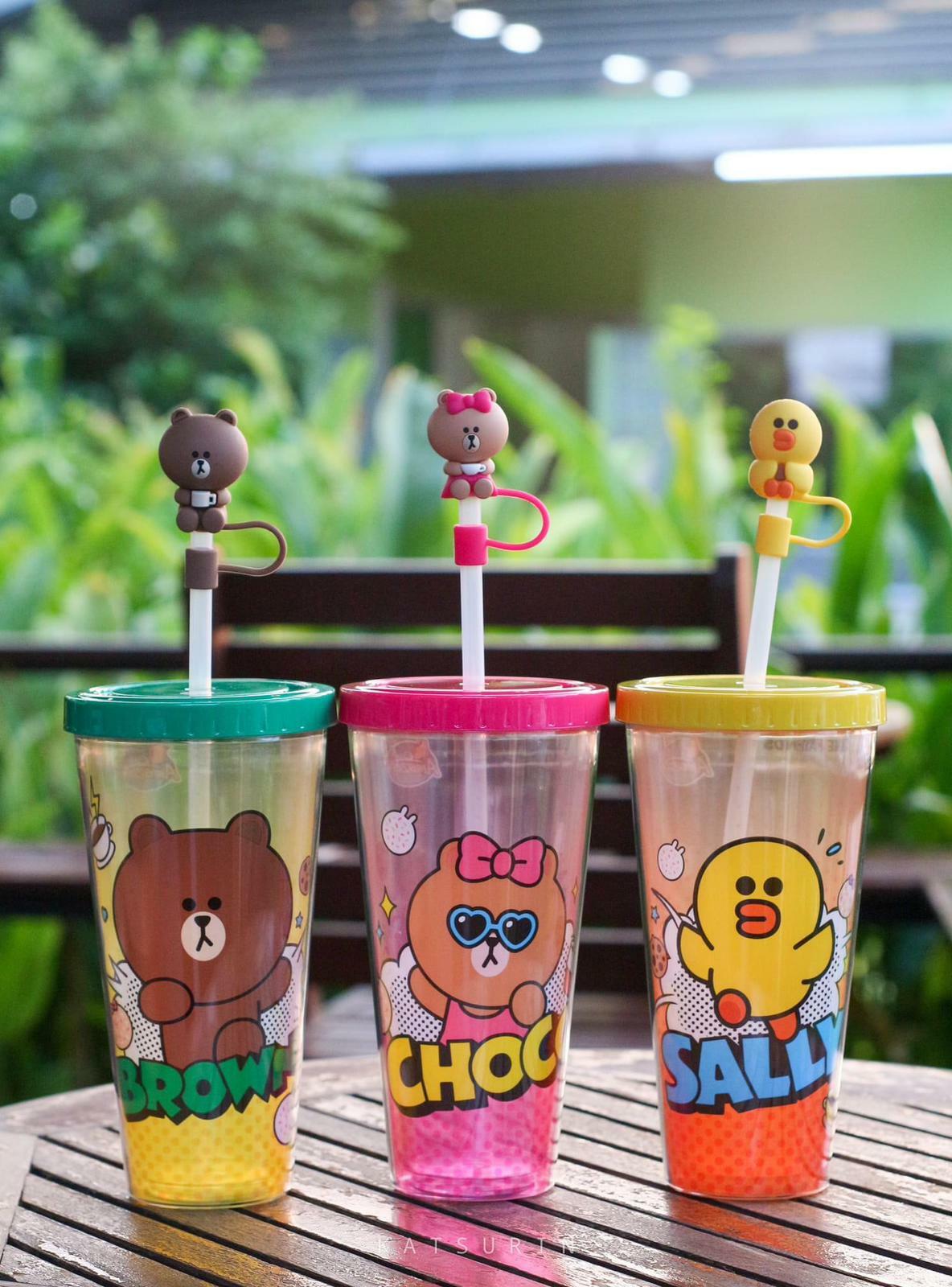 Cafe Amazon推出乘聯✖️line friend🔸冷飲杯 (數量有限售完即止)