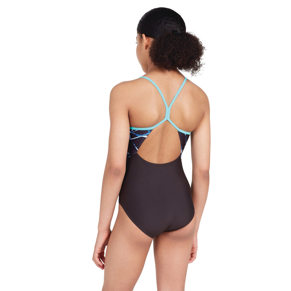 ZOGGS 女孩《拉絲墨》運動連身泳裝