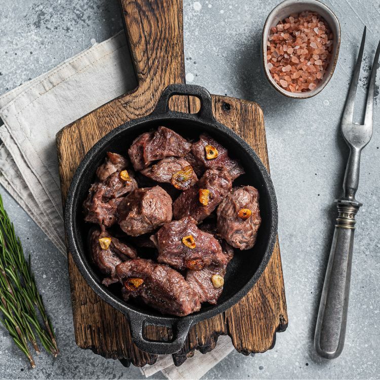 舒肥骰子牛-濃郁蒜香 100G