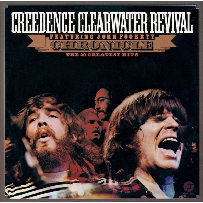 CREEDENCE CLEARWATER REVIVAL & JOHN FOGERTY CHRONICLE - THE 20 GREATEST HITS 2LP