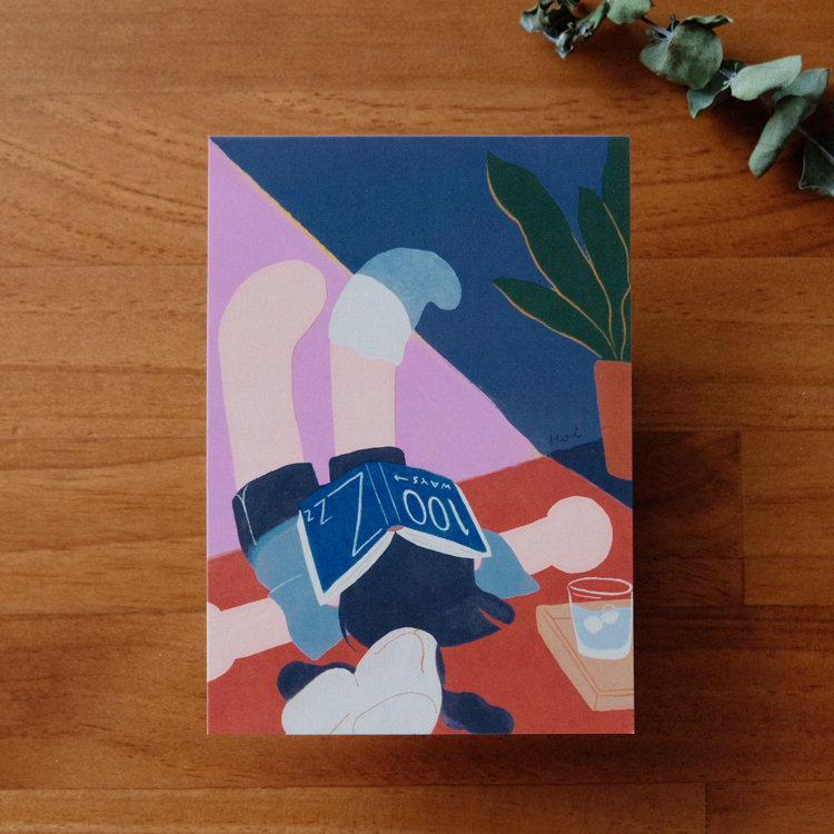 Hoi ホーイ｜絕版｜明信片｜午後愛睏