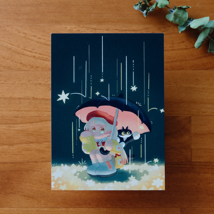 Hoi ホーイ｜明信片｜流星雨