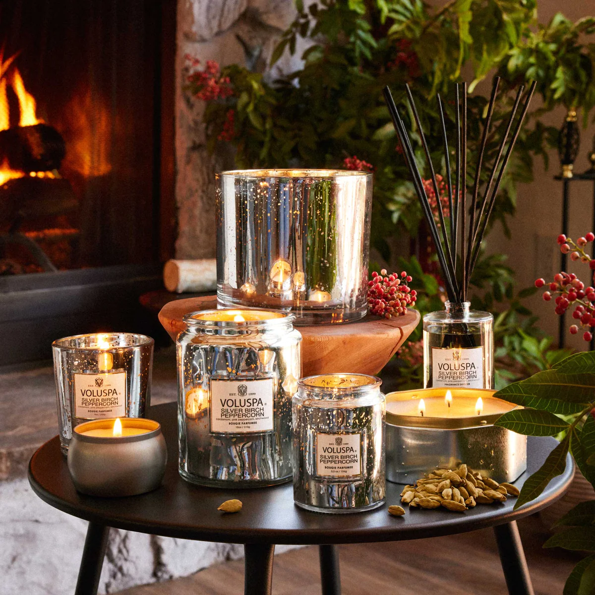 Silver Birch Peppercorn 白樺木花椒 香氛蠟燭 華麗年代系列 - Voluspa