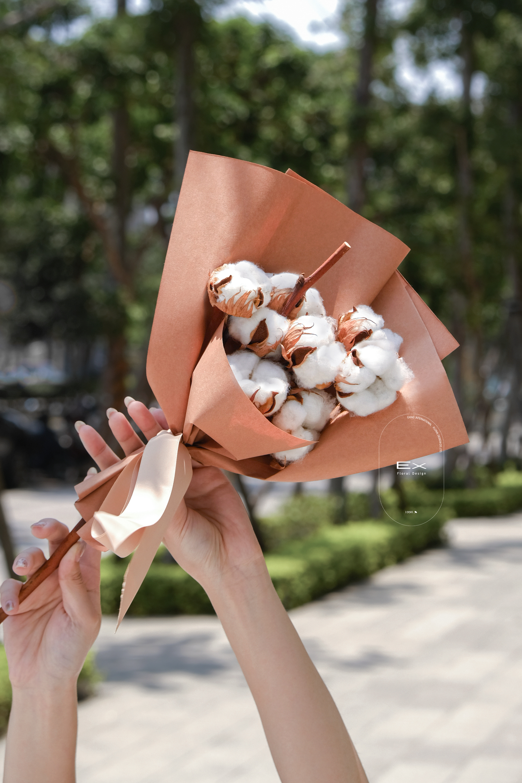 咬一口棉花糖 魔法棒〈 乾燥花 〉