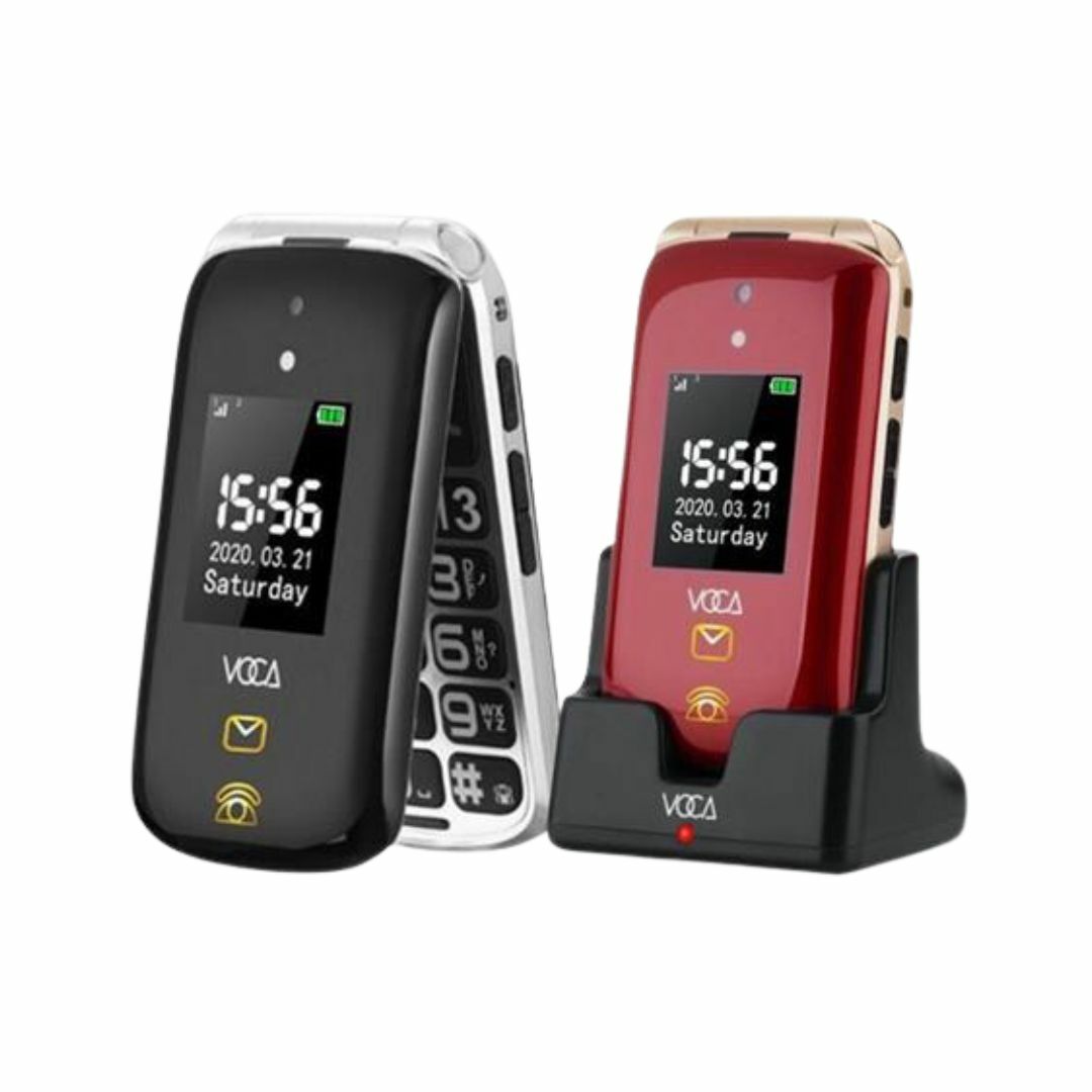 Voca 和泰 - V543 4G 雙屏翻蓋長者智能手機