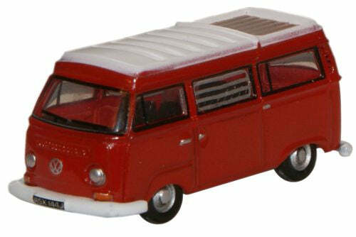 Oxford NVW004 1:148 Senegal Red/White VW Camper 福斯露營車.紅白