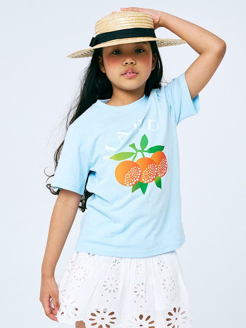 Mardi Mercredi KIDS TSHIRT TRIO D`ORANGES_SKY