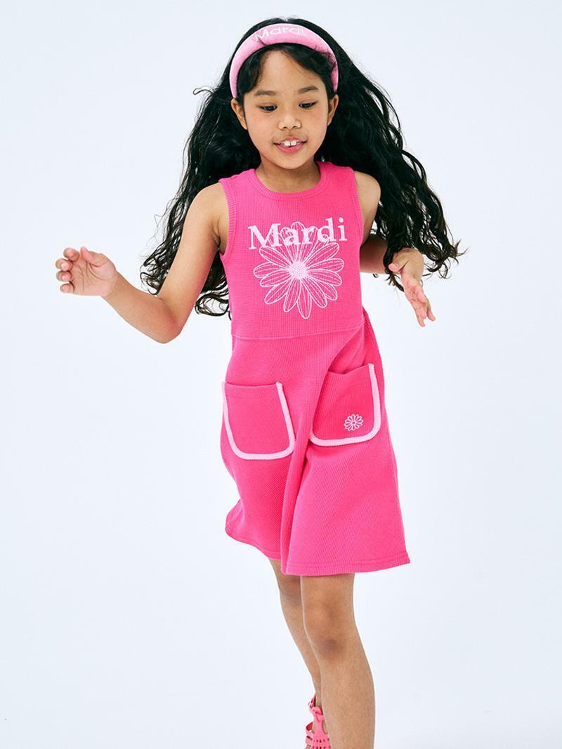 ★MARDI MERCREDI★KIDS VOLUME DRESS GLOSSY★ 