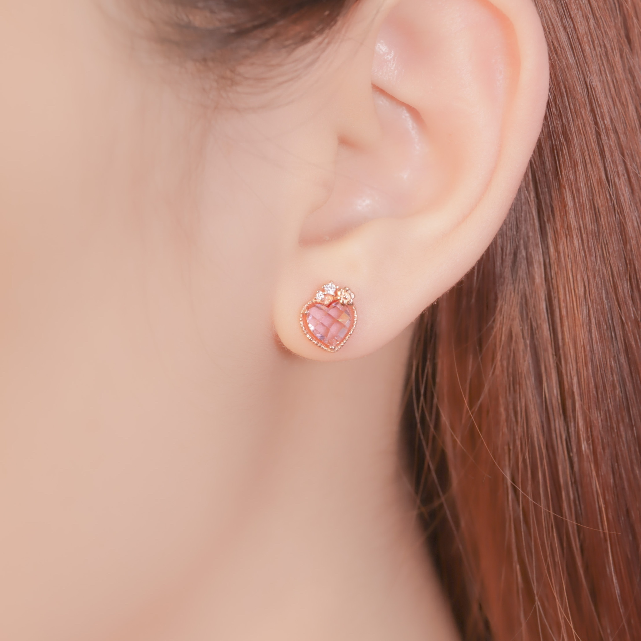 | 925 Silver・Rose Gold | Fairy Tales Earrings | EA0379 |