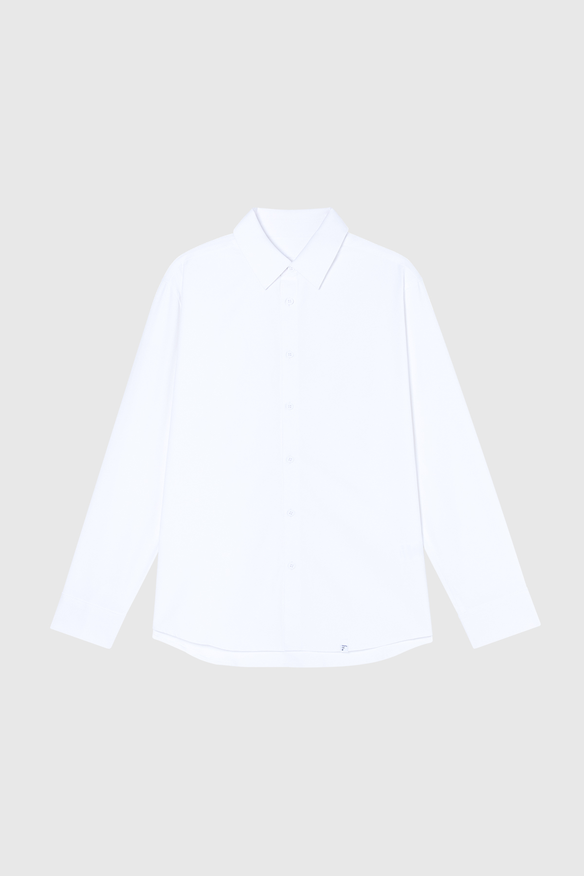 INFINITY 長袖襯衫 SLIM 男（雲白）