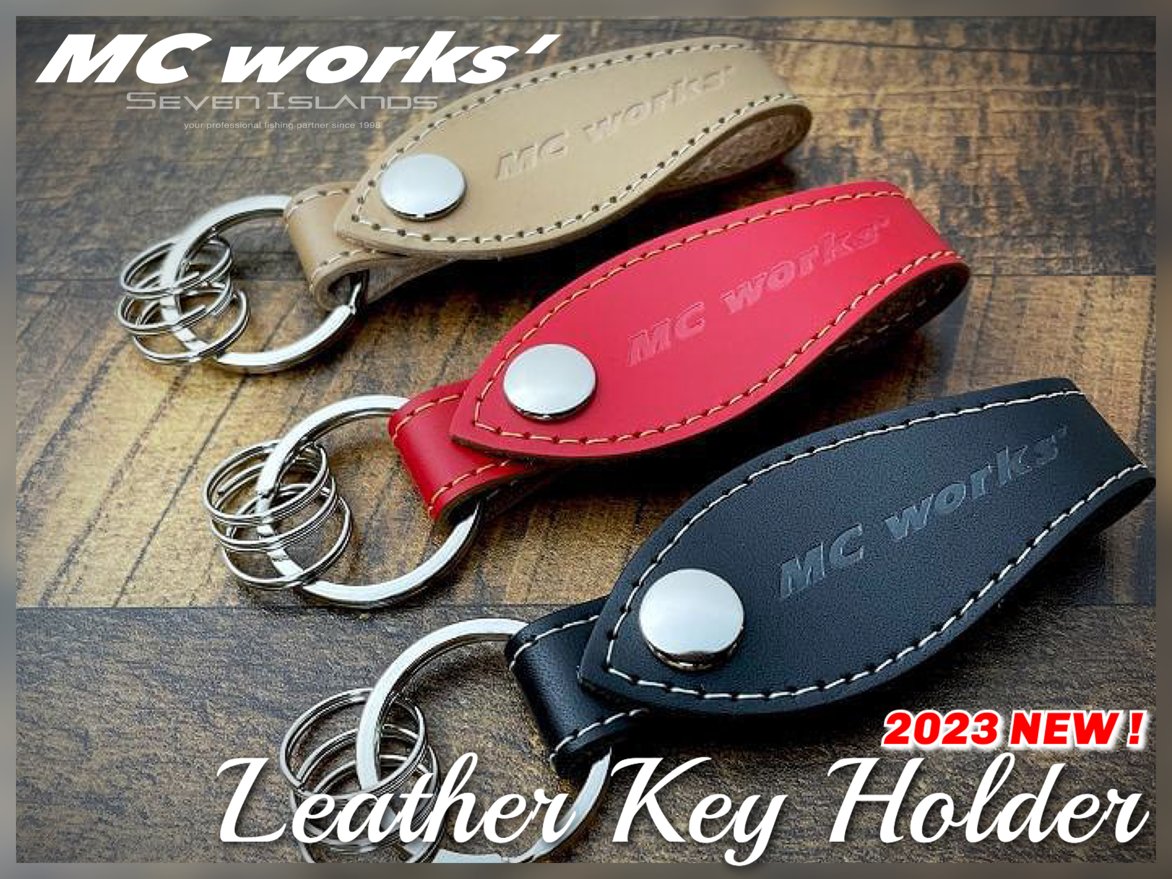 MC WORKS' 23 Leather Key Holder