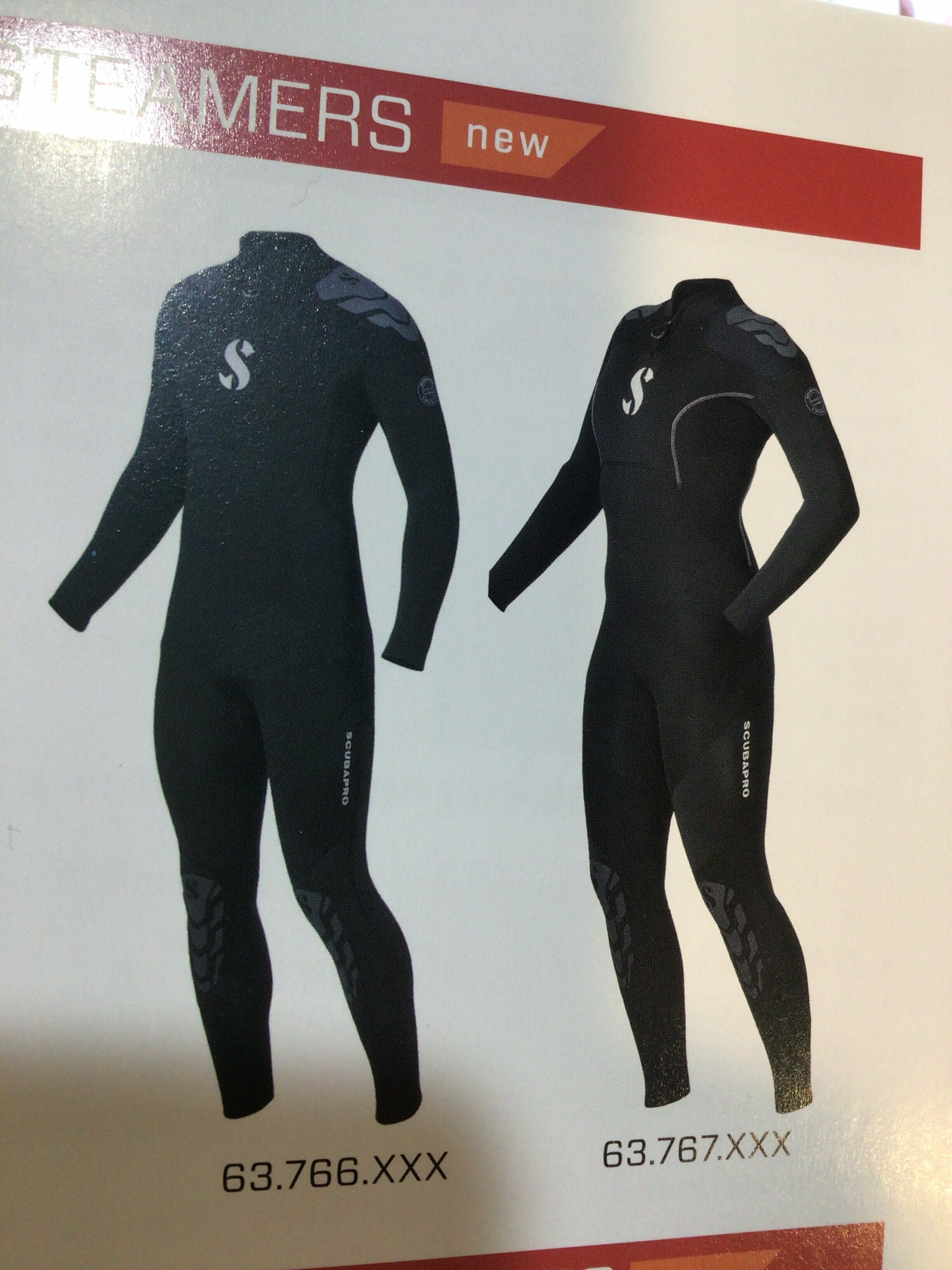 SCUBAPRO- EVERFLEX YULEX STEAMERS