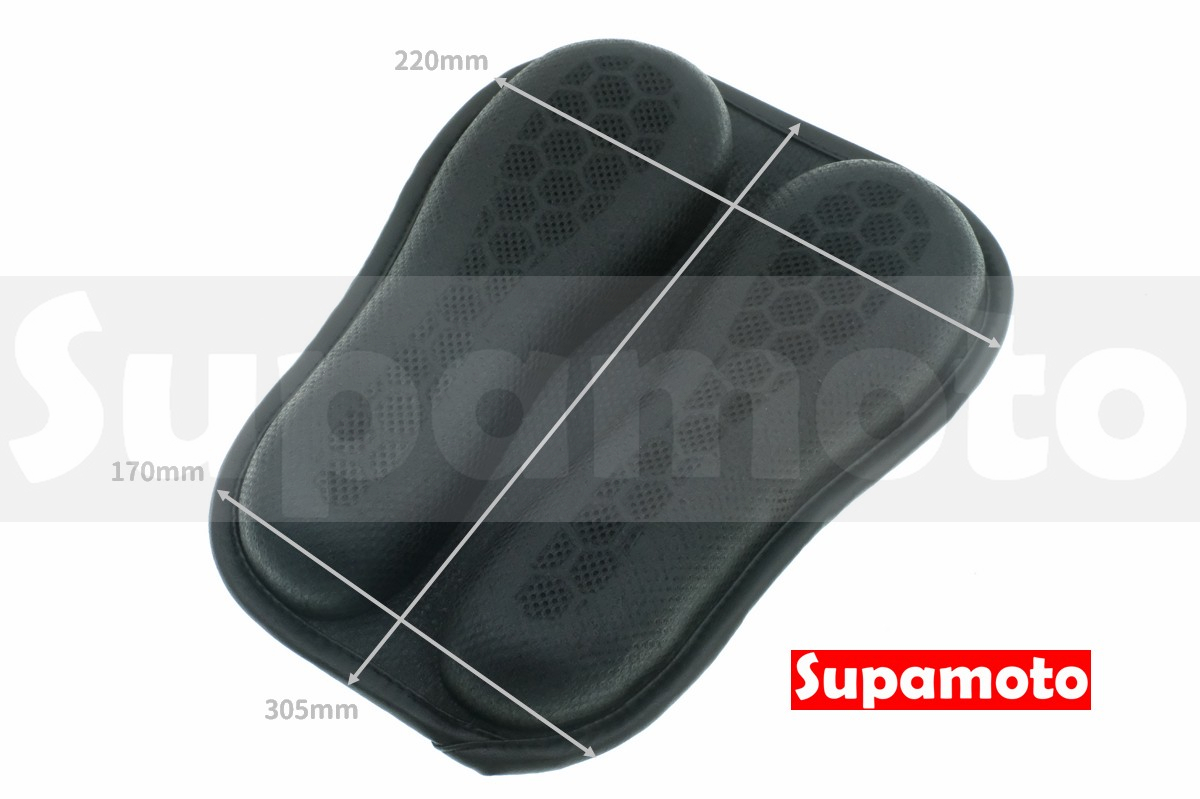 -Supamoto- 果凍 減壓 烏魚子型 前座 後座 蜂巢 減壓 坐墊 座墊 減震 彈性 長途 護臀 重機 CB350