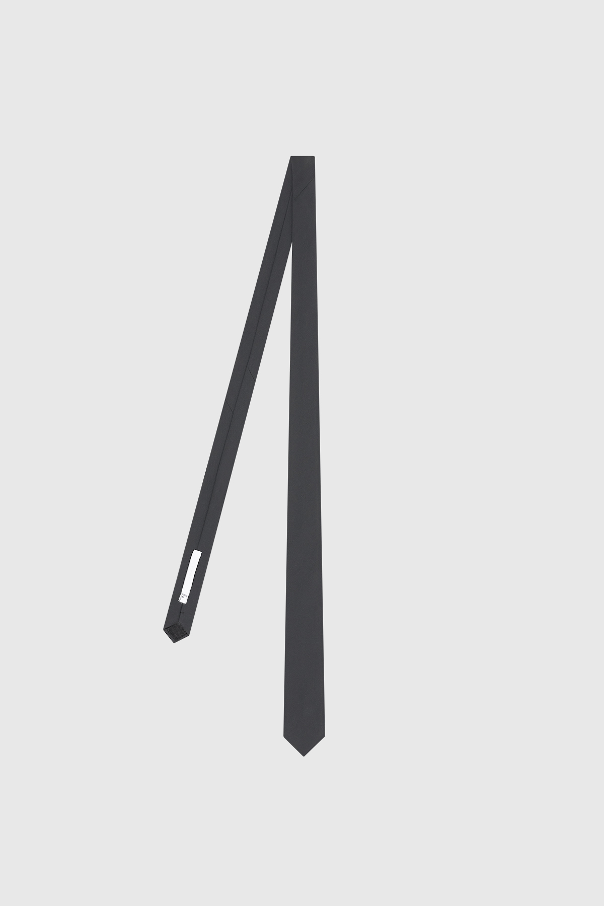 BIZ 防潑水窄版領帶（鐵灰）