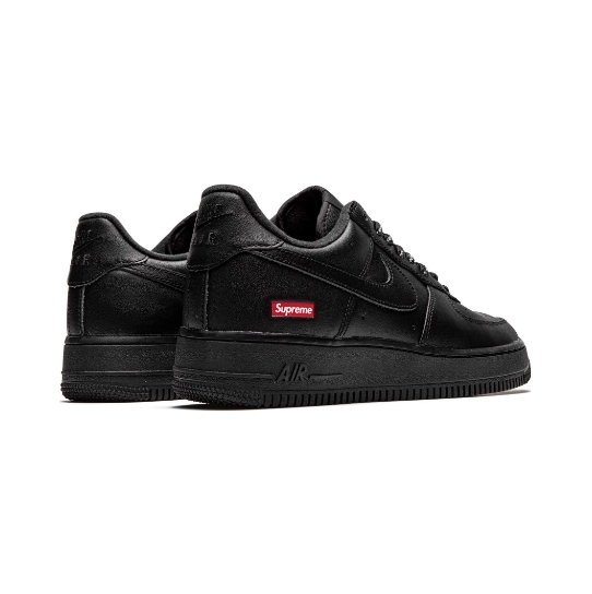 Supreme x Nike Air Force 1 Low CU9225-001 聯名款黑男女鞋CU9