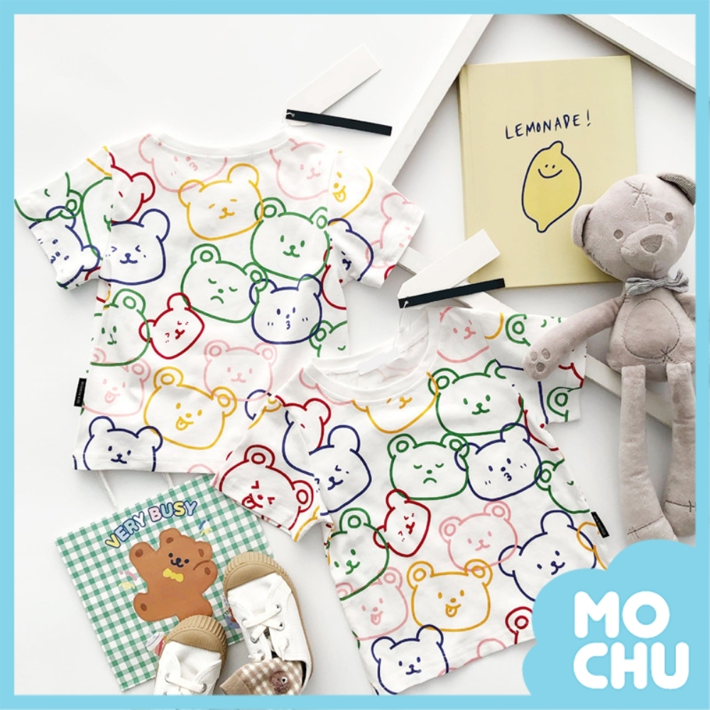 小熊表情大集合短袖親子裝