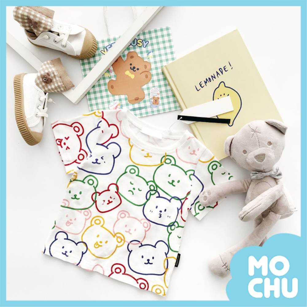 小熊表情大集合短袖親子裝