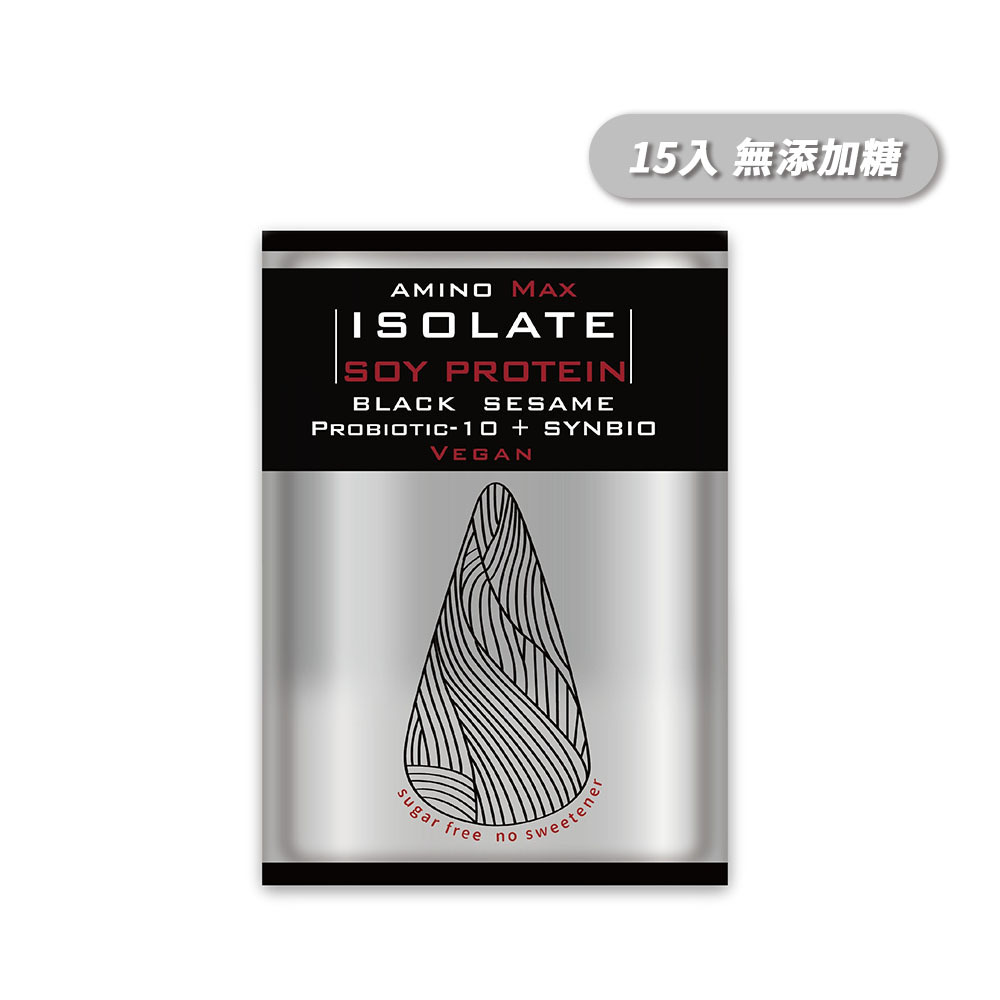 大豆分離蛋白 芝麻無糖小包裝 (15入)