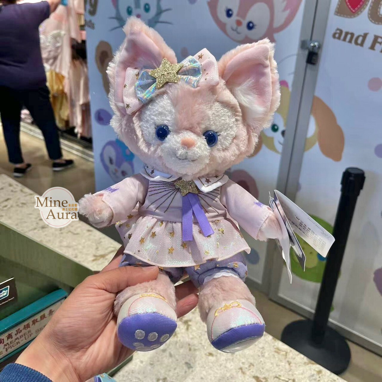 100 周年 達菲和朋友們系列 玲娜貝兒 Lina bell SS號 娃娃 玩偶 -上海迪士尼樂園