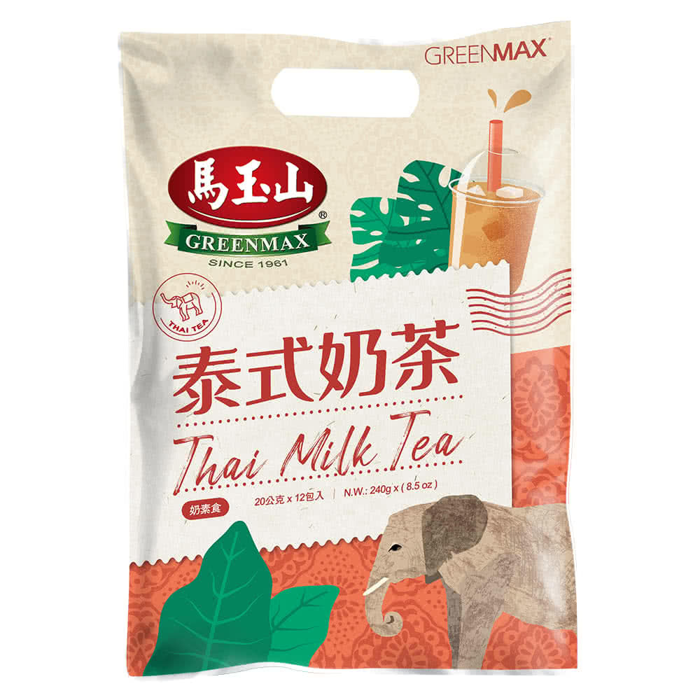（箱購）馬玉山-泰式奶茶240g(12入/箱)