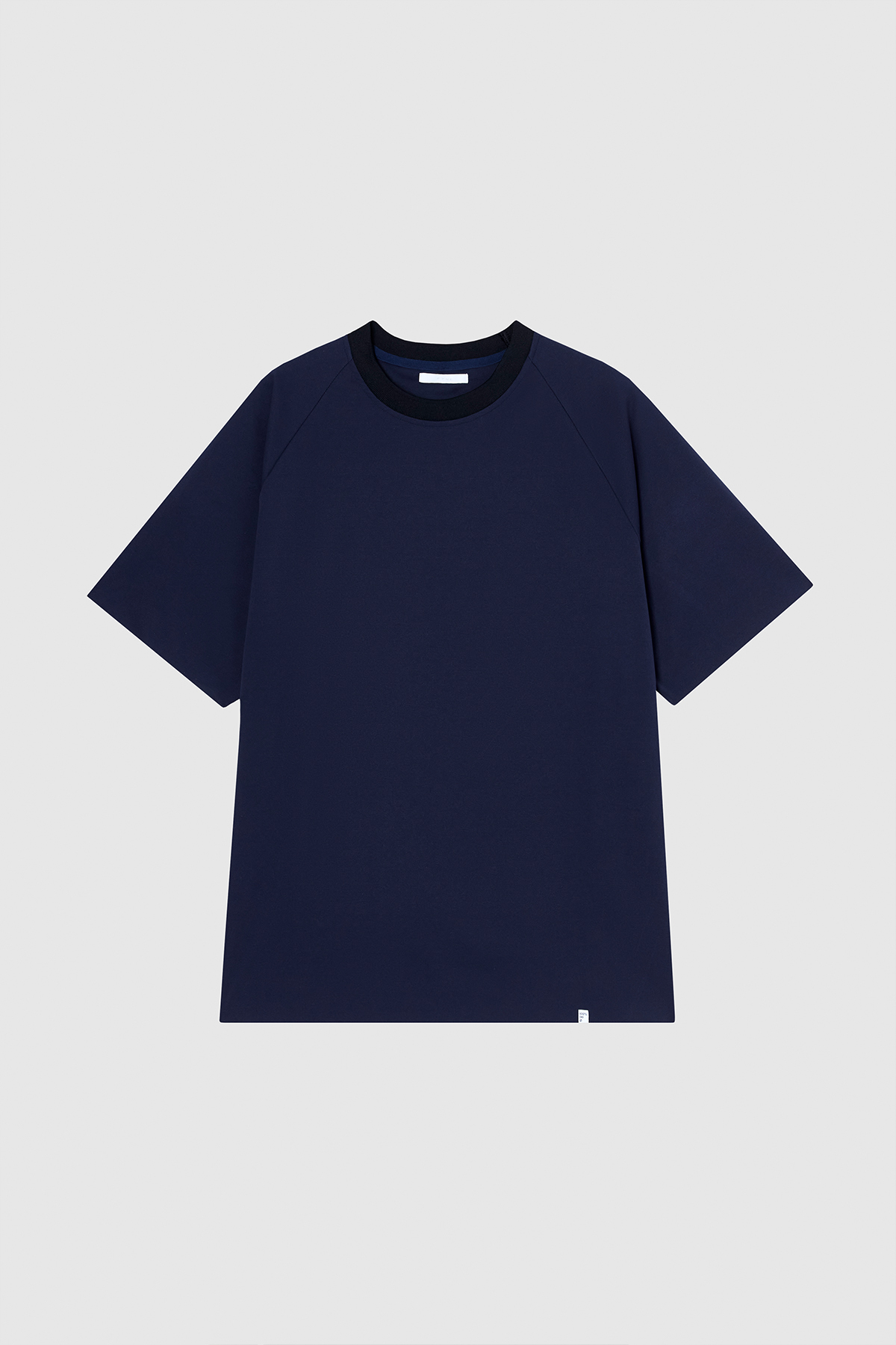 EKO 麂皮寬鬆T-SHIRT UNISEX（午夜藍）