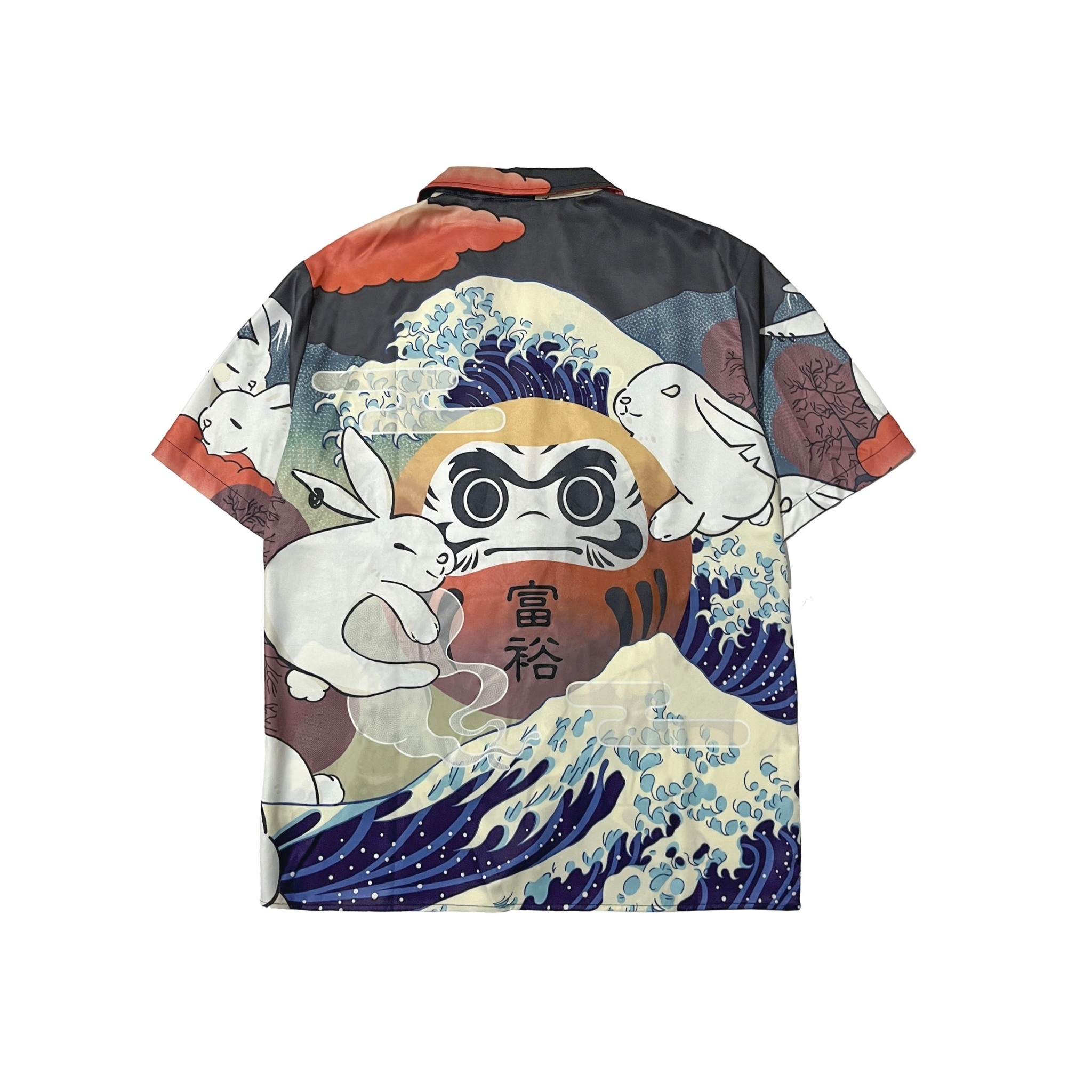 XCTRL 富裕兔景浮世繪-短袖襯衫