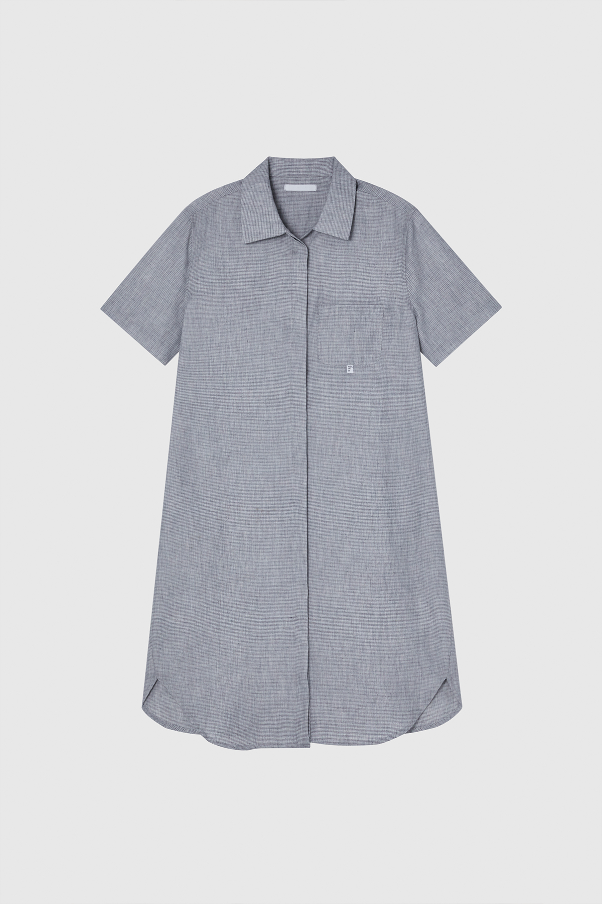 ZERO 環保麻花襯衫洋裝 女