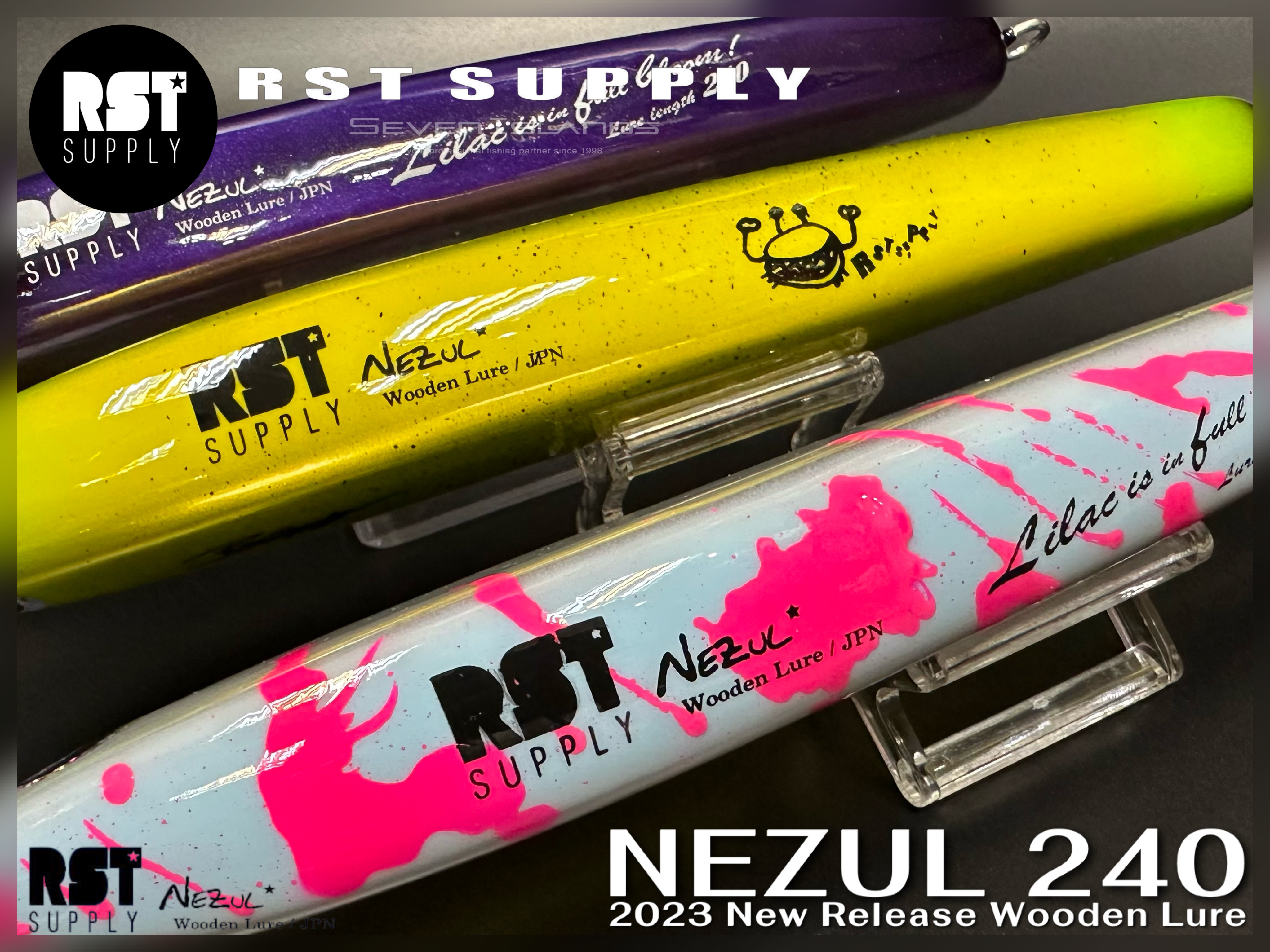 RST SUPPLY 23 Nezul 240 Wooden Stick Bait