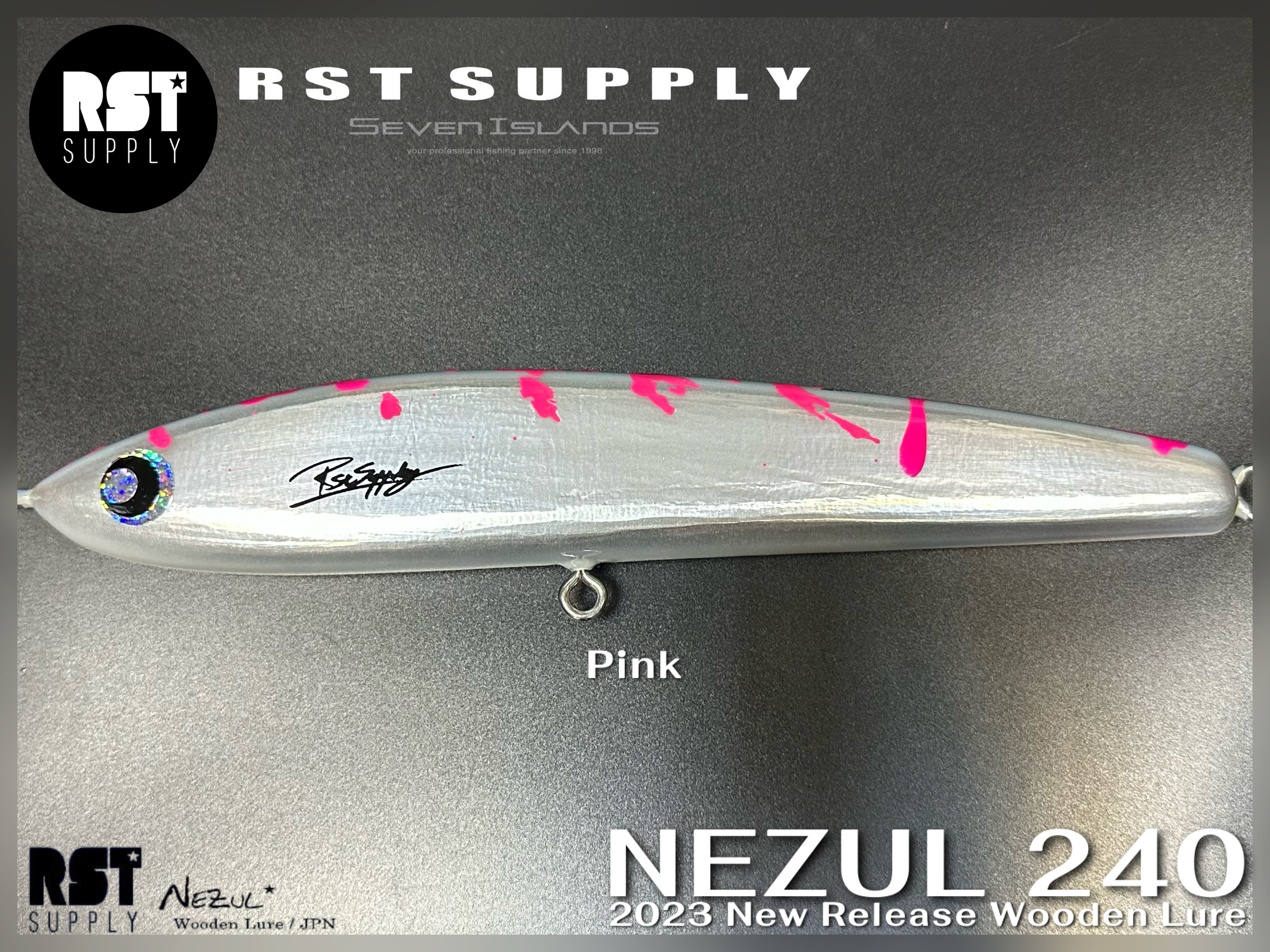 RST SUPPLY 23 Nezul 240 Wooden Stick Bait