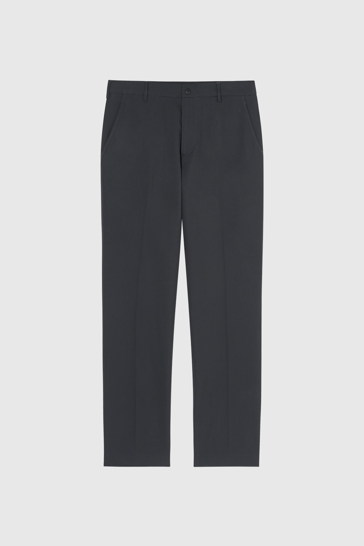BIZ 防潑水西裝褲 SLIM 男（鐵灰）