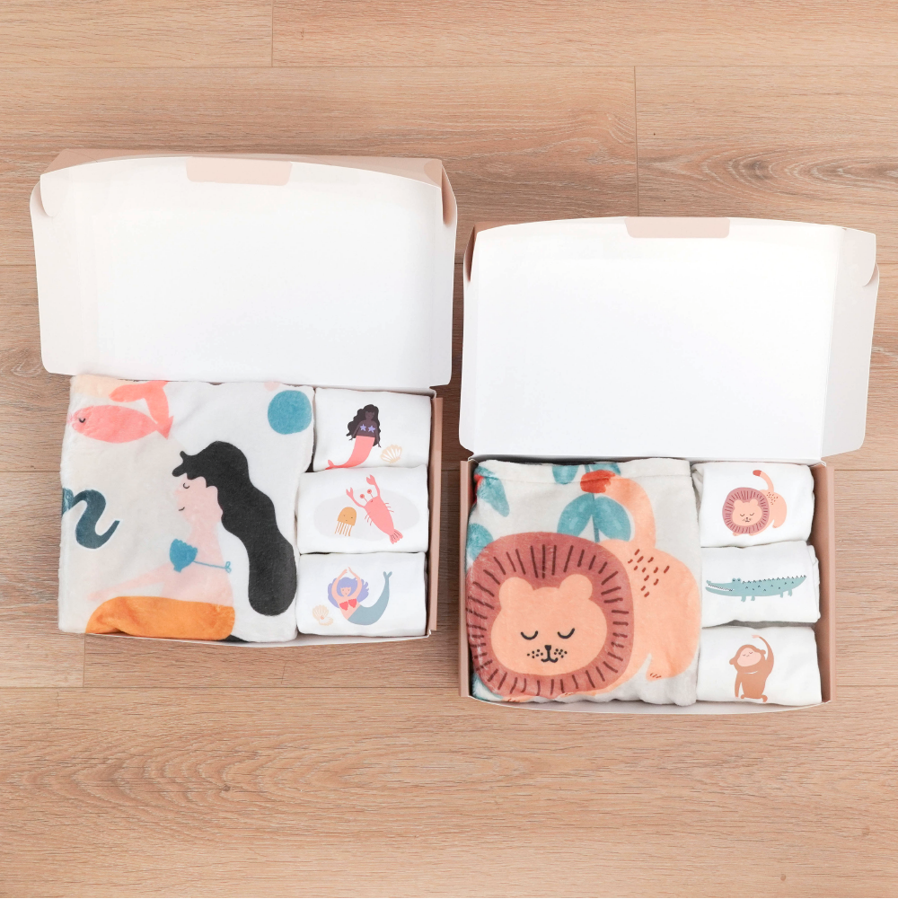 蓋毯+包屁衣禮盒