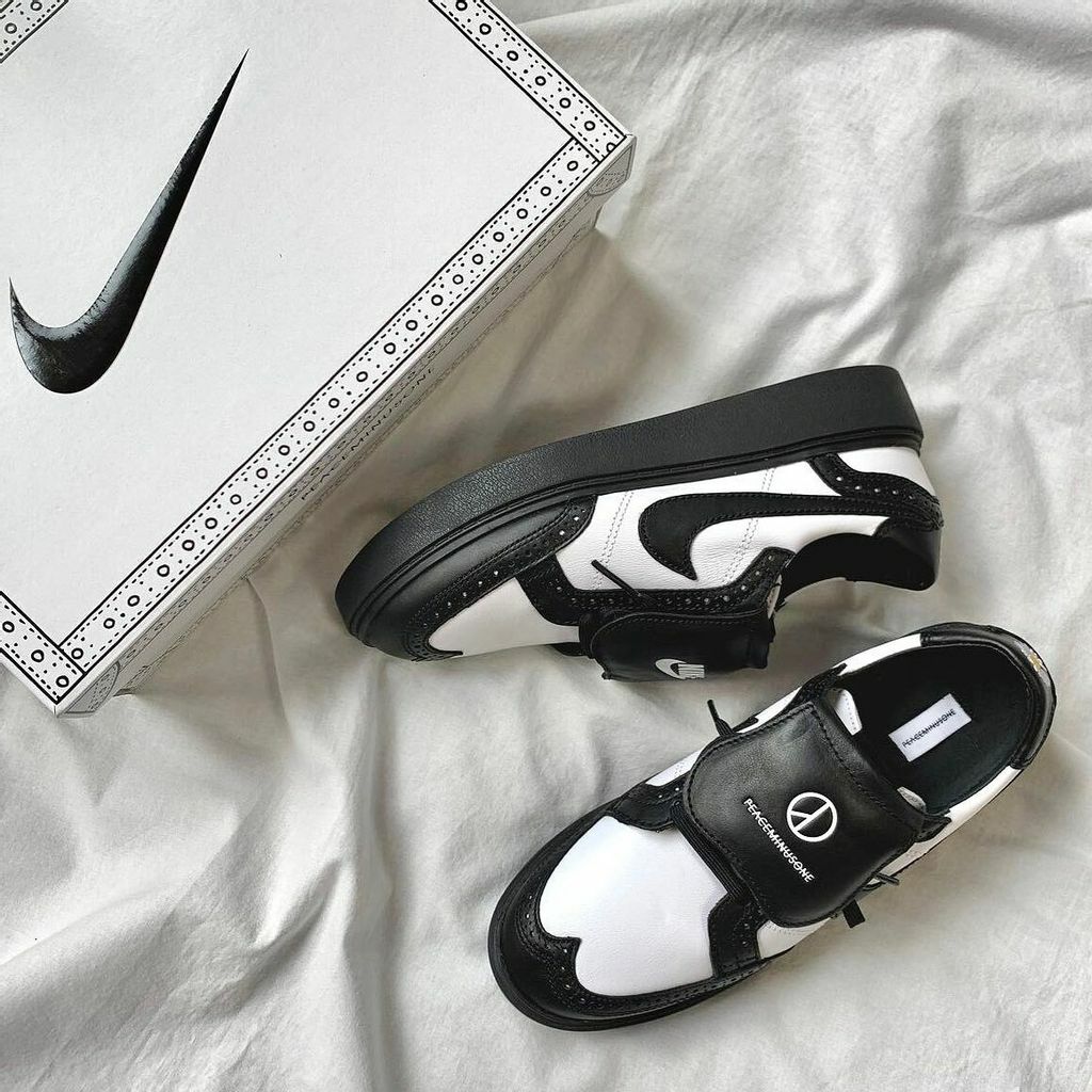 PEACEMINUSONE x Nike Kwondo1 牛津 花雕鞋 小雛菊 黑白 權志龍 GD DH2482101