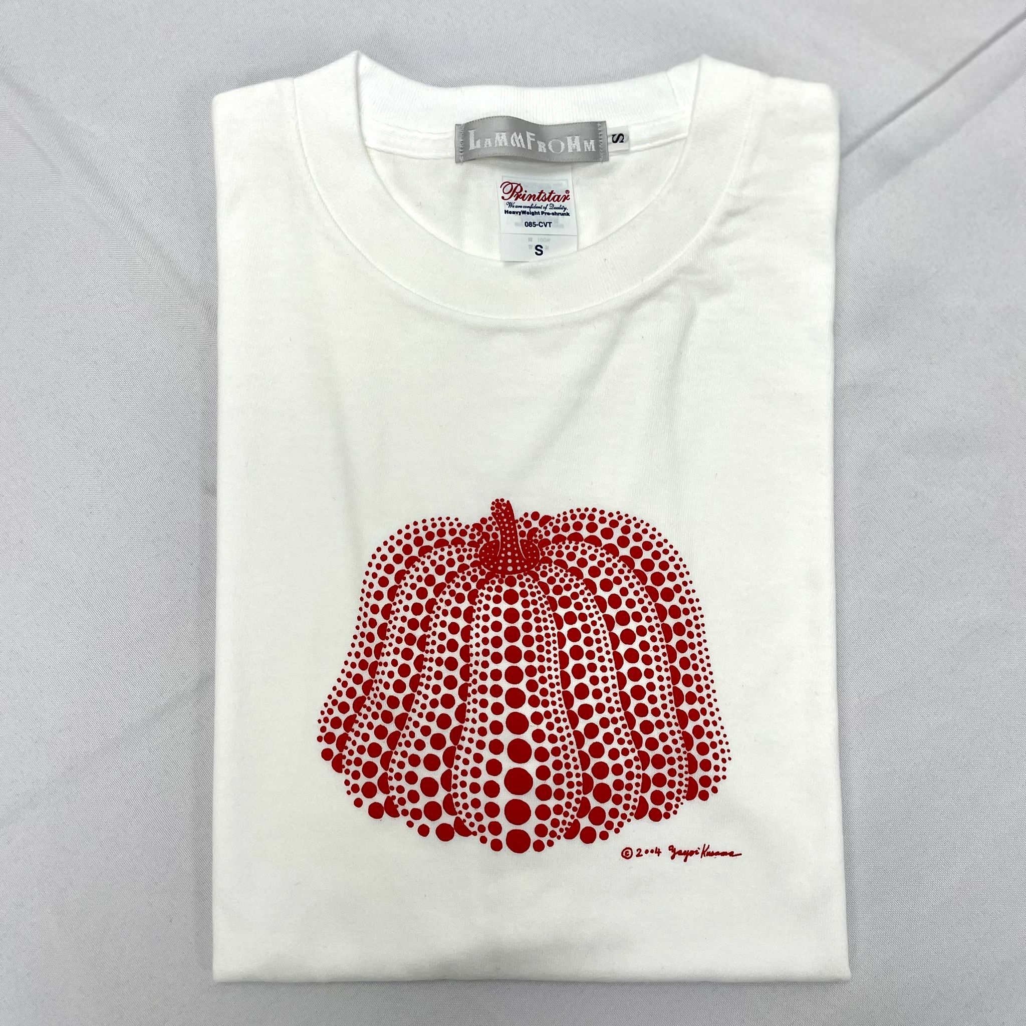 Yayoi Kusama LAMMFROMM  Pumpkin TEE(BlackxYellow)(WhitexRed)