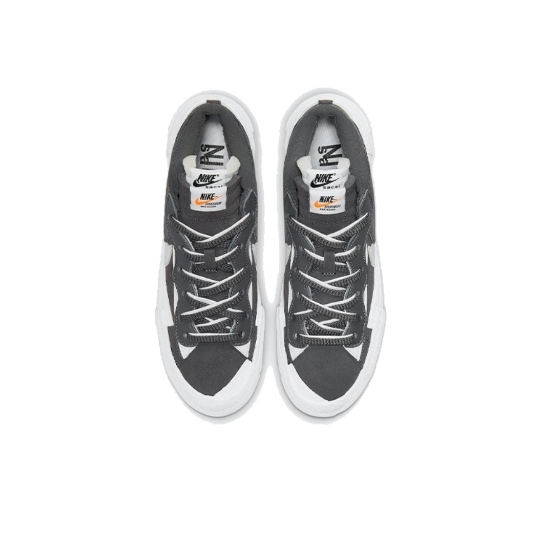 Sacai x Nike BLAZER LOW Iron Grey DD1877-200 黑灰