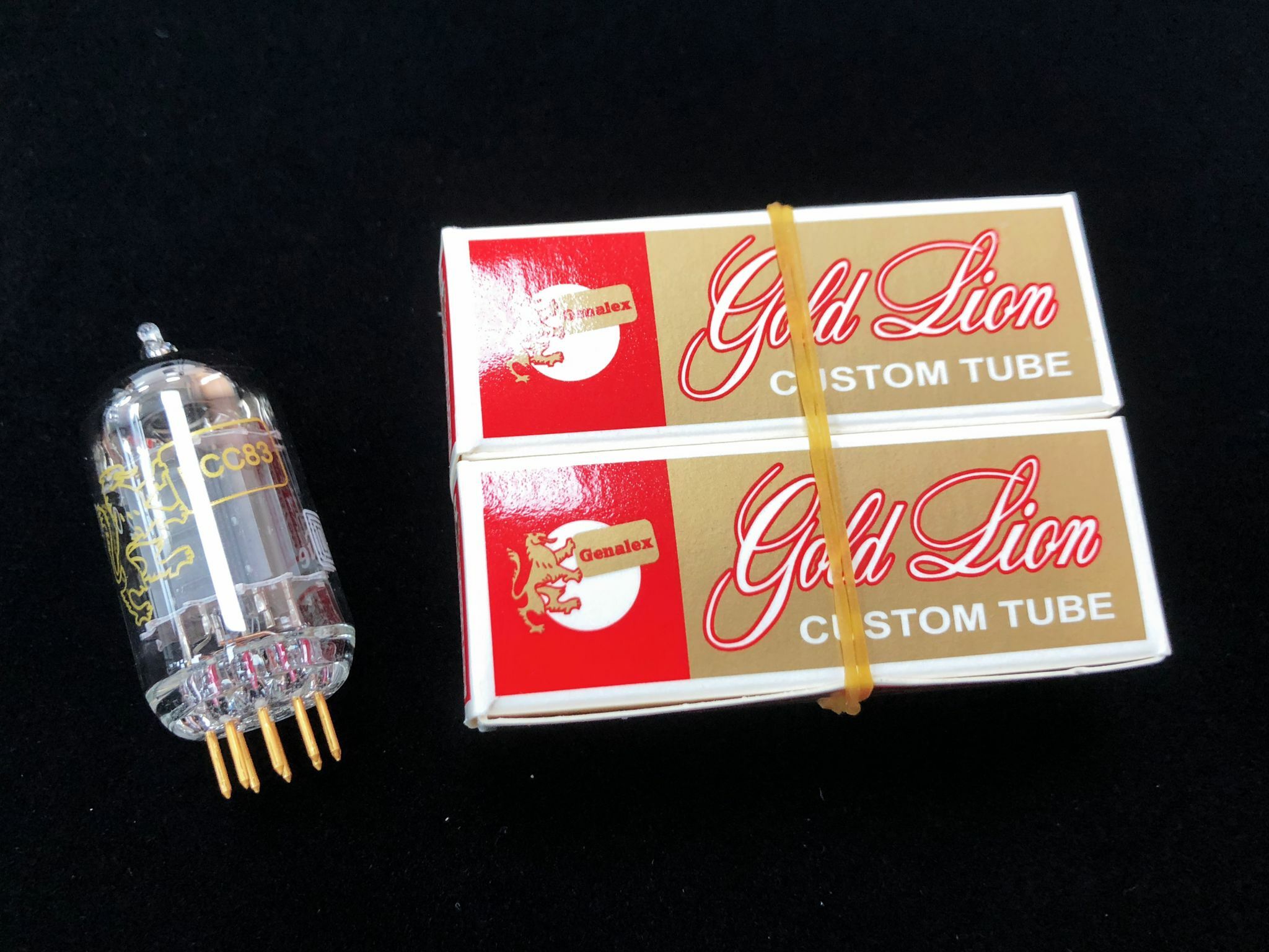 俄羅斯金獅Gold Lion 金腳ECC83/12AX7/B759