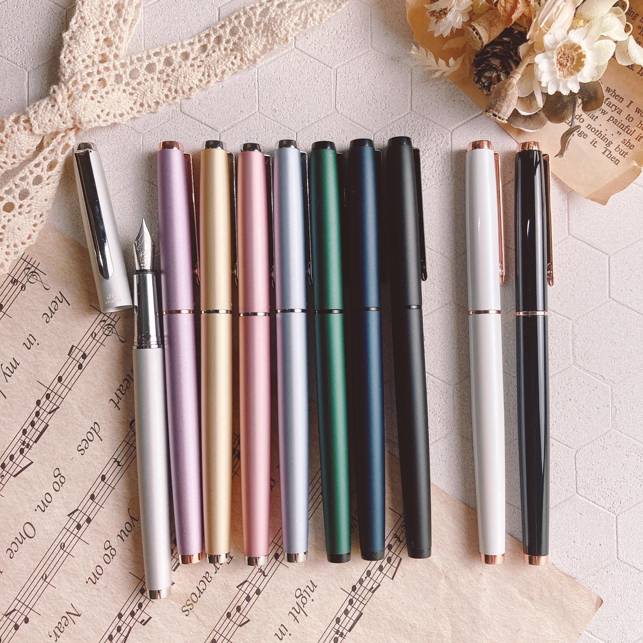 JC studio｜Campus 霧面校園鋼筆