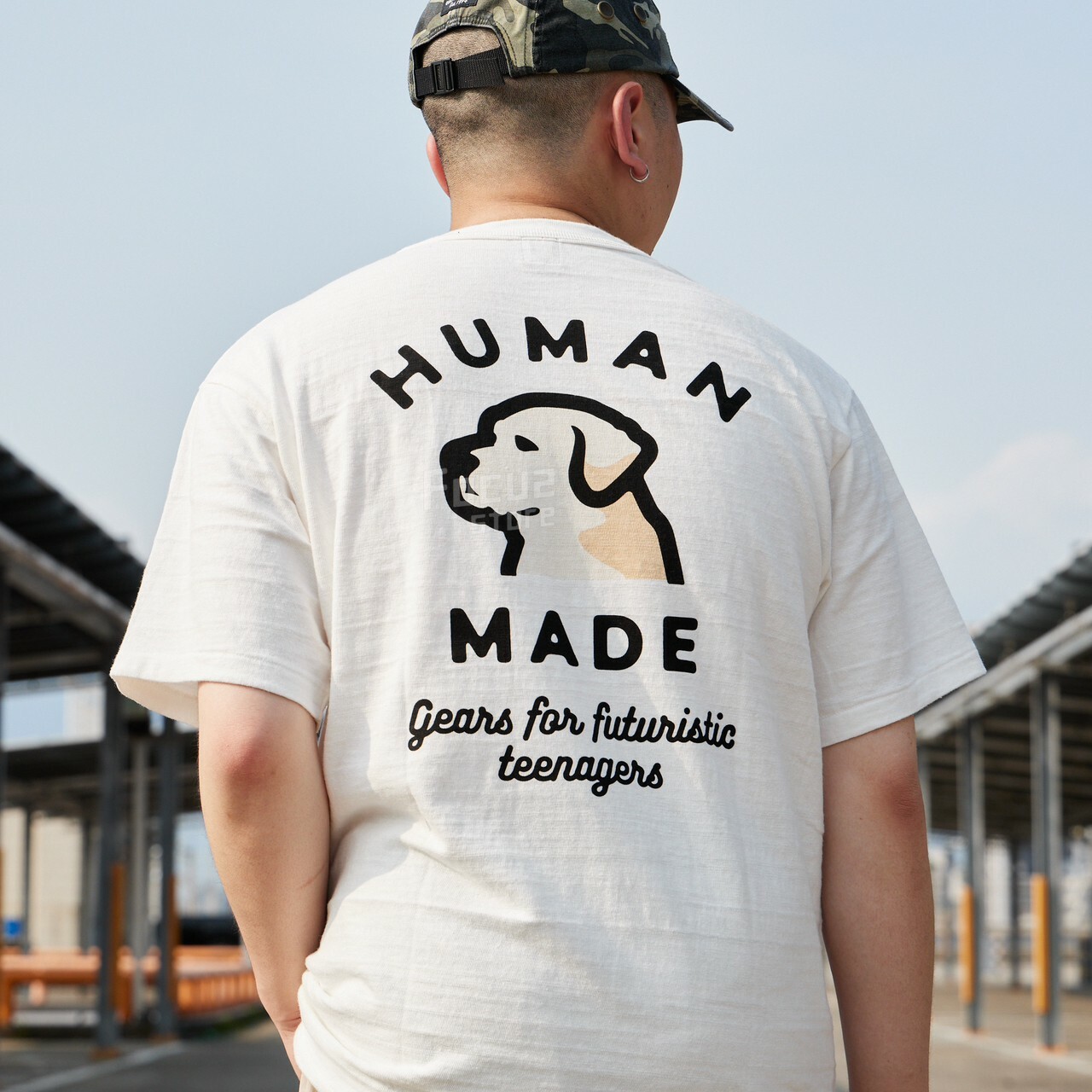 Human Made SS22 Dog T-Shirt White (HM23CS024)