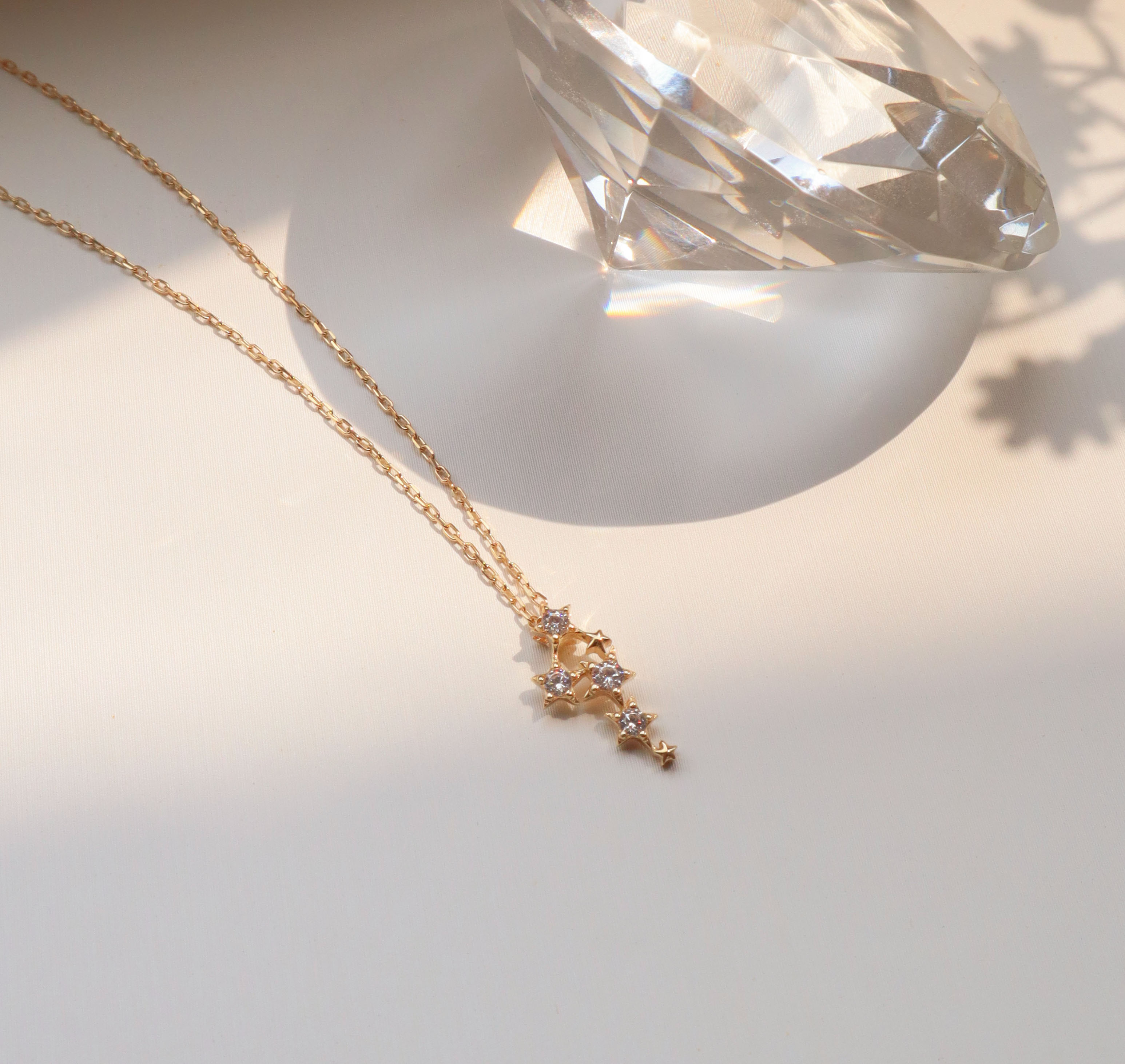 10K/繁星閃爍項鍊