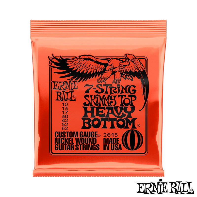 超值 ERNIE BALL 2615 10-62 七弦 鎳纏繞 電吉他弦