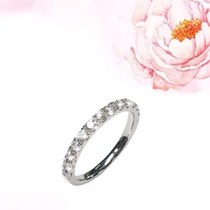 R5307 Zirconia Band Ring