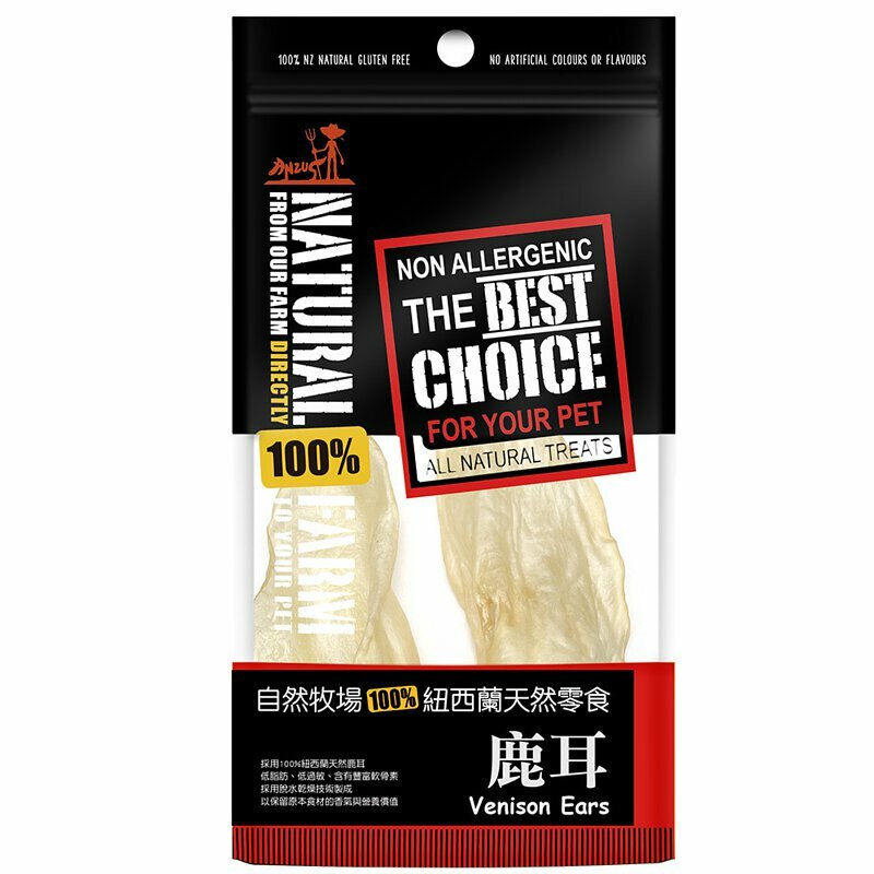 《Natural Farm自然牧場》鹿耳50g