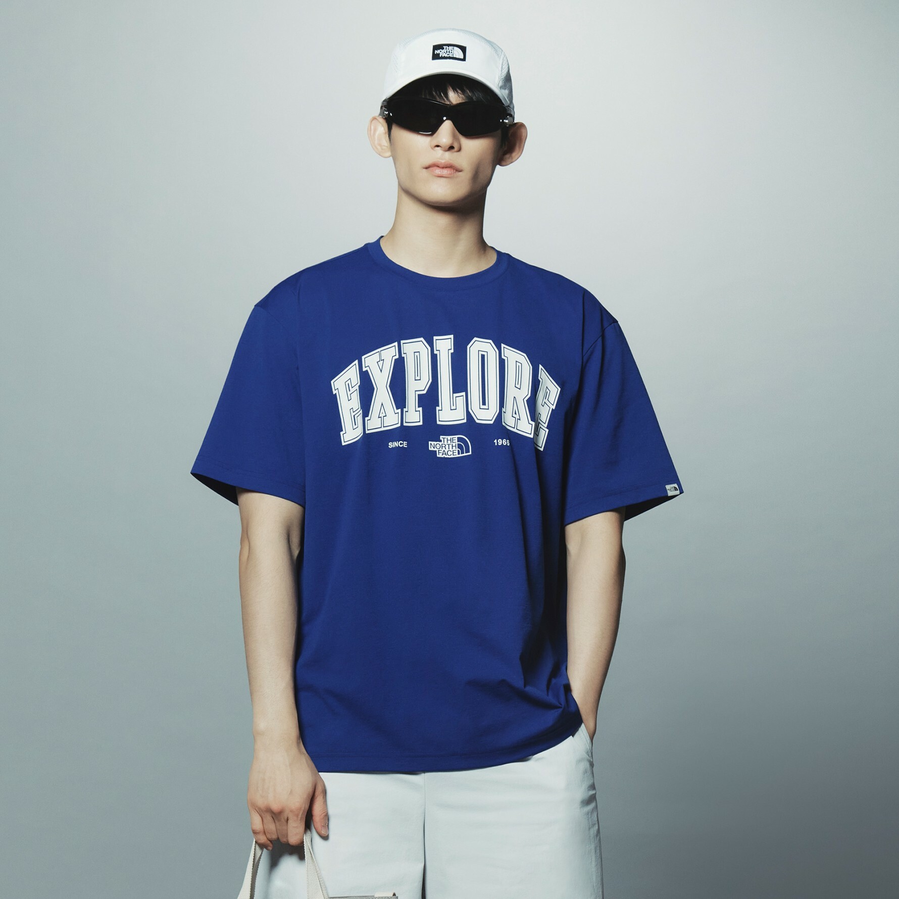 THE NORTH FACE 白標 EXPLORER 大LOGO 短袖 短T NT7UP06