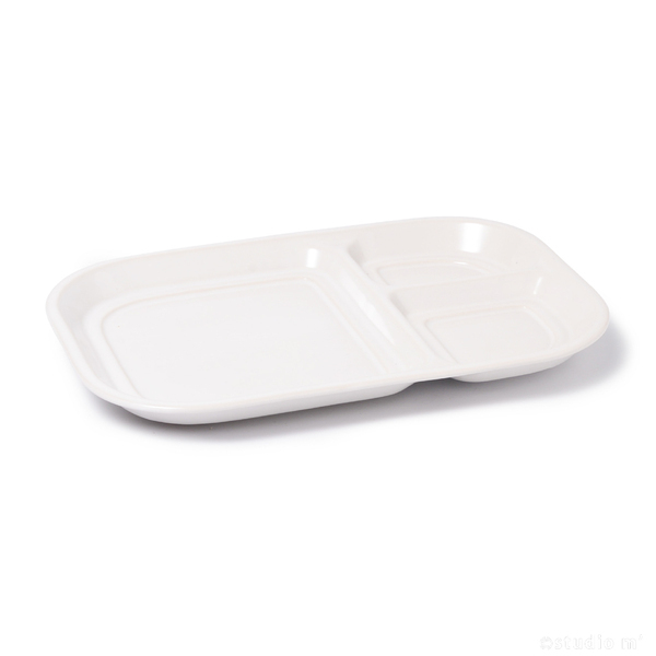STUDIO M' - Fosset 分隔餐盤/分隔盤/白