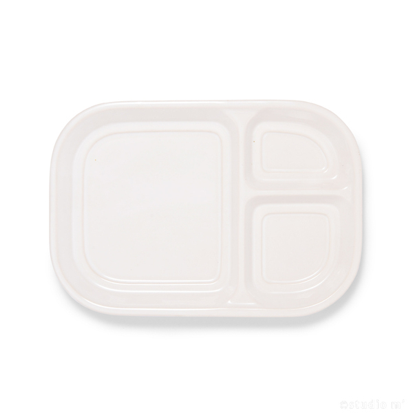 STUDIO M' - Fosset 分隔餐盤/分隔盤/白