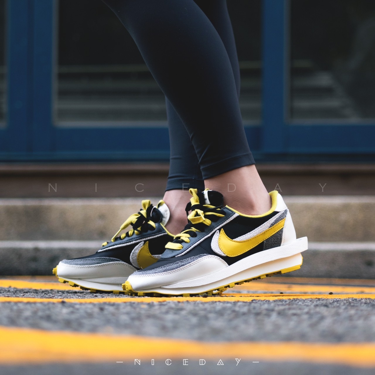NiceDay 部分現貨 / 代購 NIKE x sacai x UNDERCOVER 三方聯名 黑黃 DJ4877-001